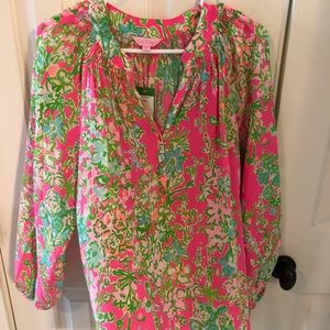 Lilly Pulitzer Elsa top - size large - NWT